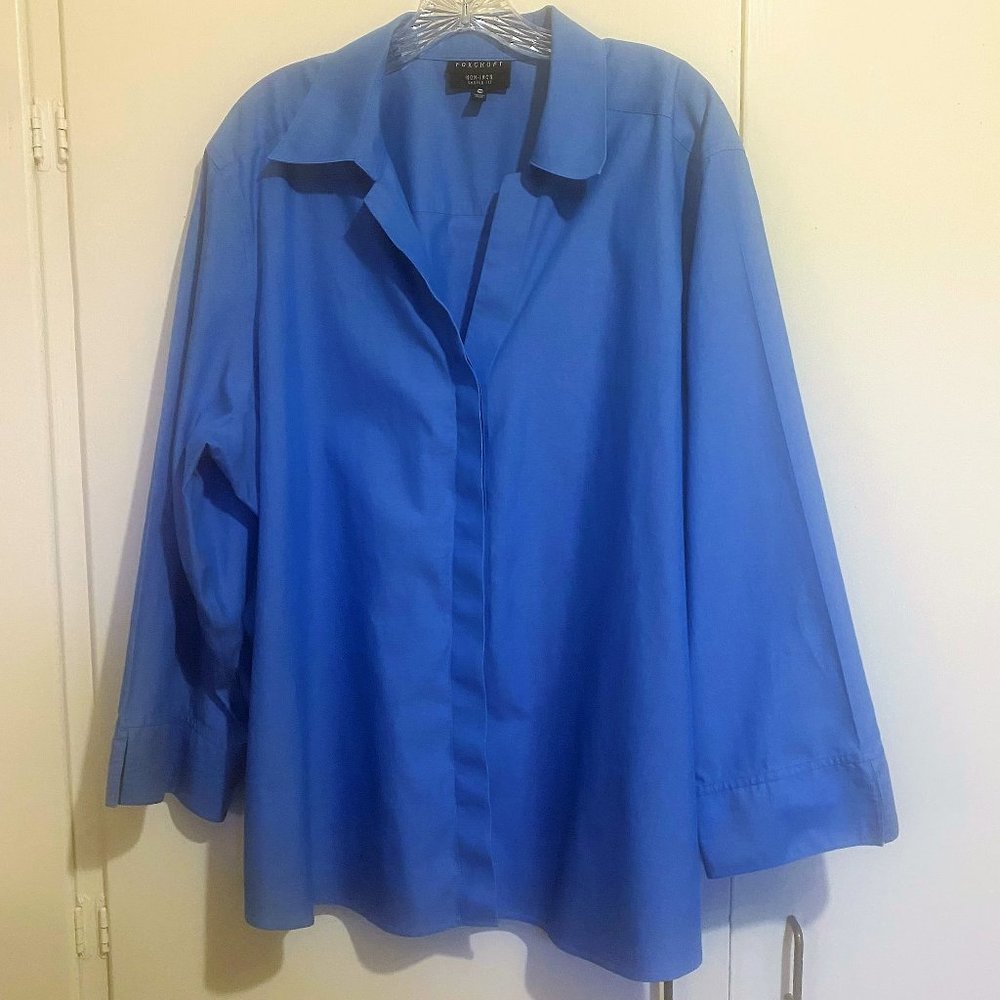 Foxcroft No Iron Blouse 24W